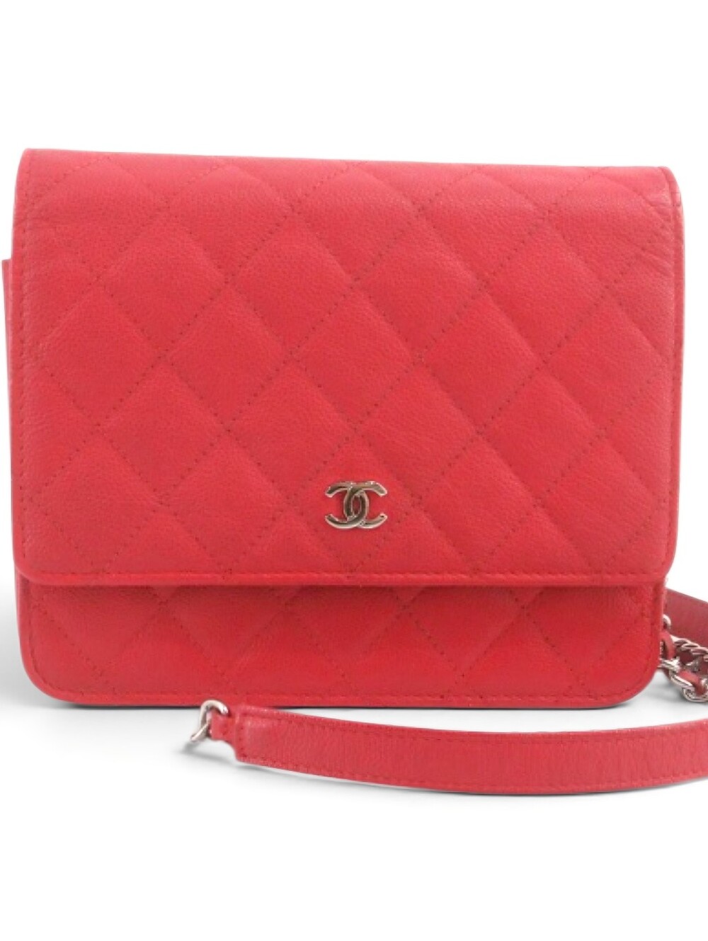 Chanel Classic Caviar Quilted Crossbody Bag Wallet on Chain CC WOC
